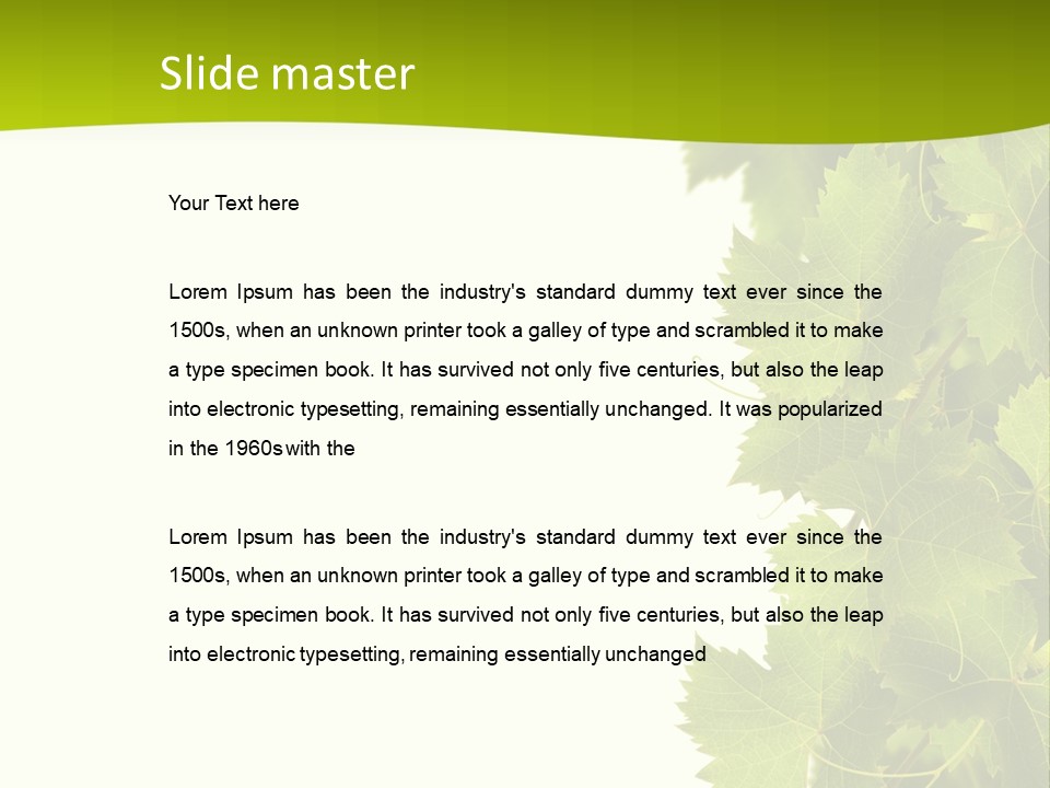 Healthy Farm Horticulture PowerPoint Template