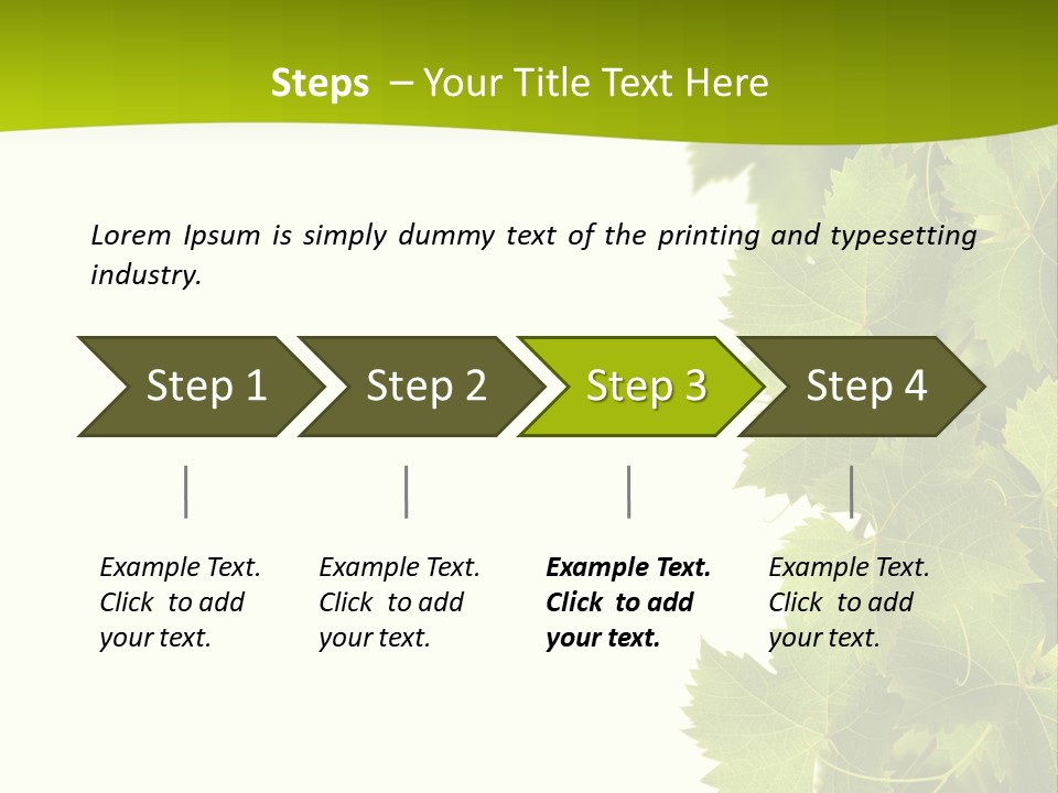 Healthy Farm Horticulture PowerPoint Template