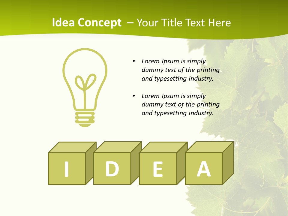 Healthy Farm Horticulture PowerPoint Template