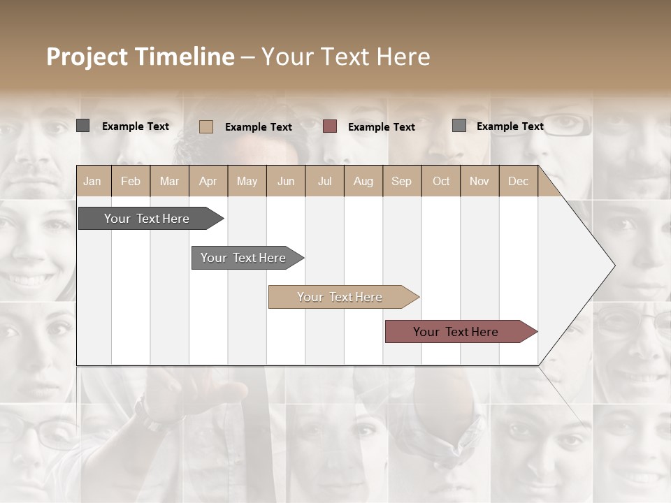 Nerd Businessman Press PowerPoint Template
