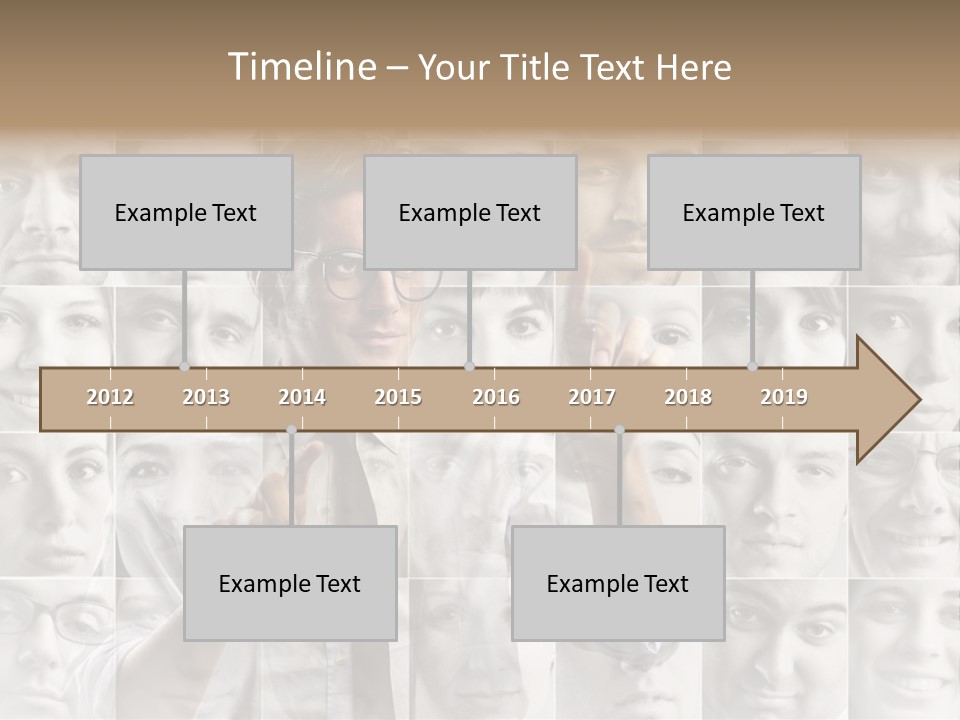 Nerd Businessman Press PowerPoint Template
