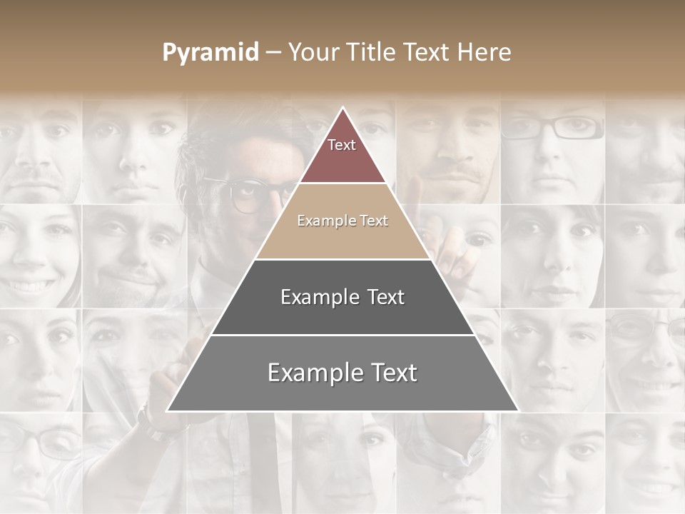 Nerd Businessman Press PowerPoint Template