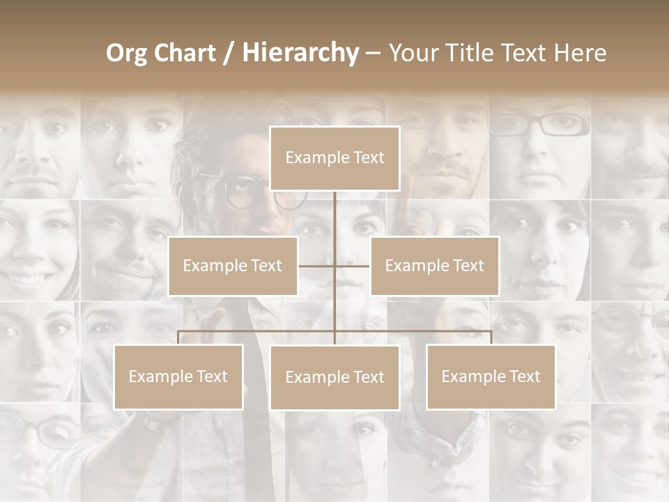 Nerd Businessman Press PowerPoint Template