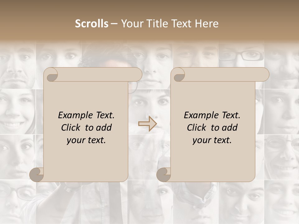 Nerd Businessman Press PowerPoint Template