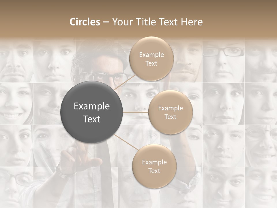 Nerd Businessman Press PowerPoint Template