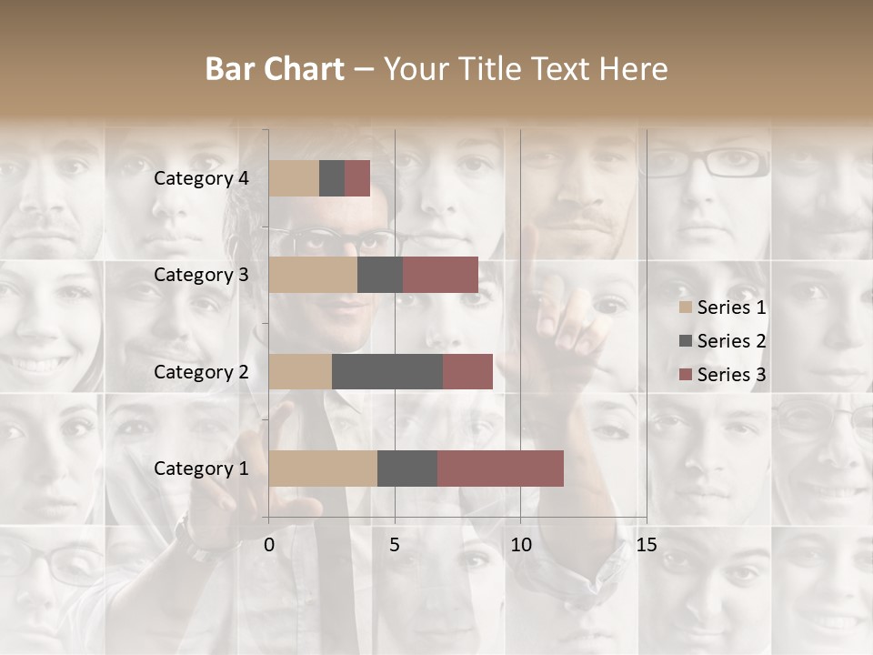 Nerd Businessman Press PowerPoint Template