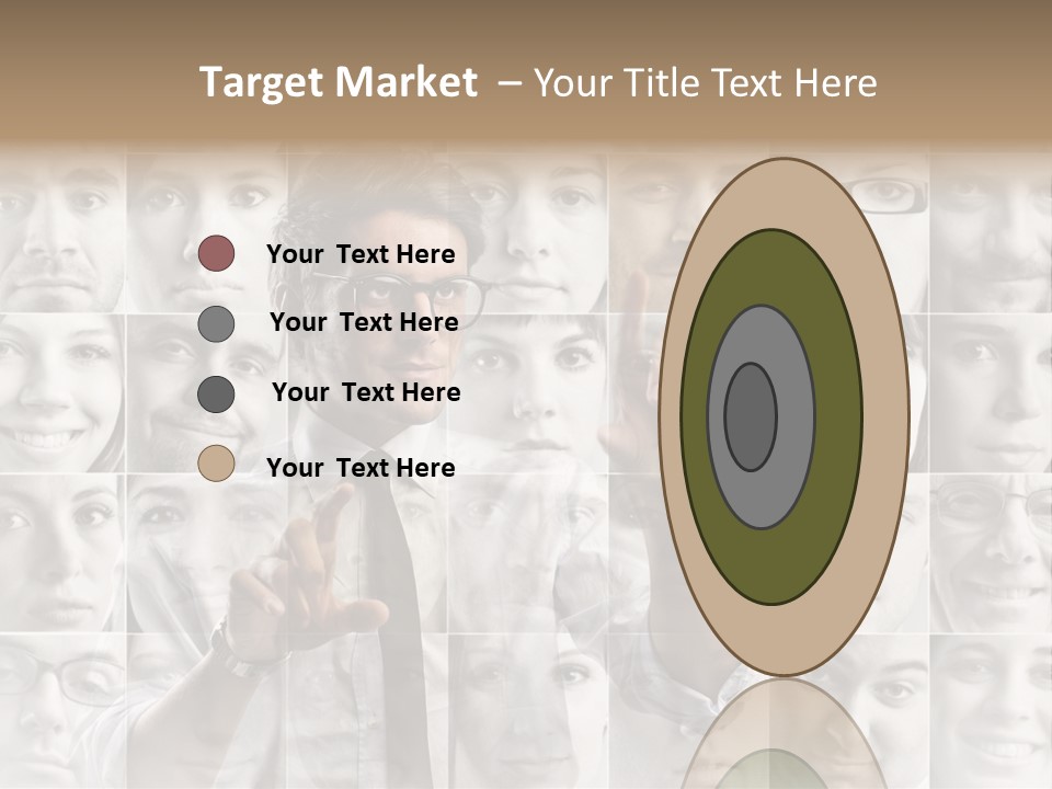 Nerd Businessman Press PowerPoint Template