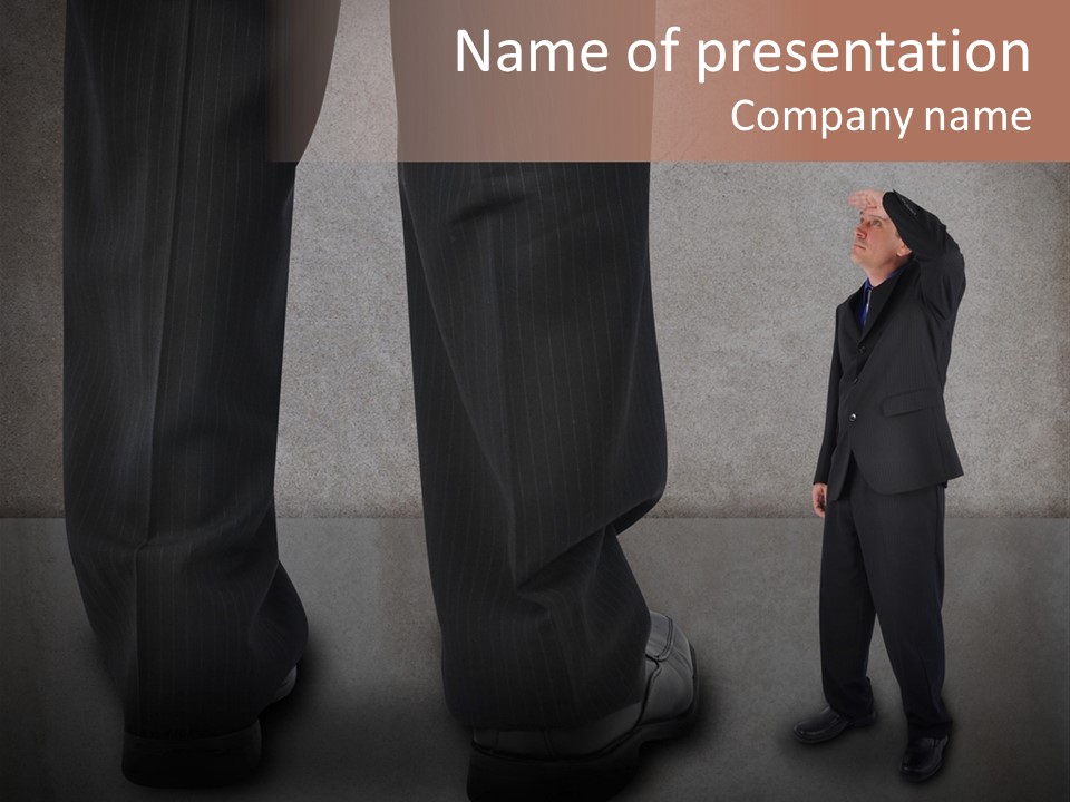 Management Powerless Competition PowerPoint Template