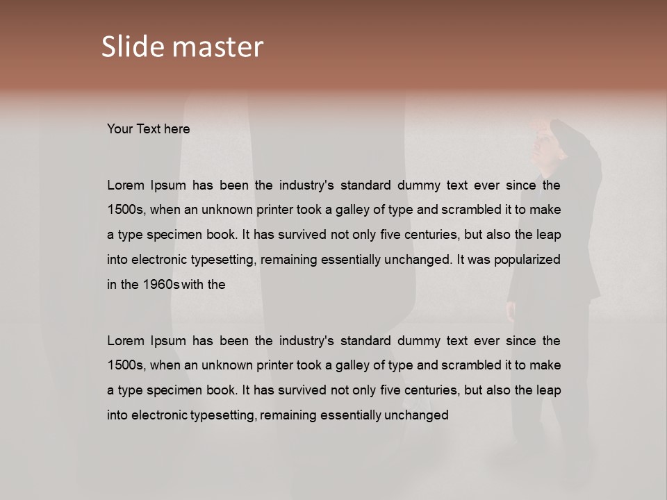 Management Powerless Competition PowerPoint Template