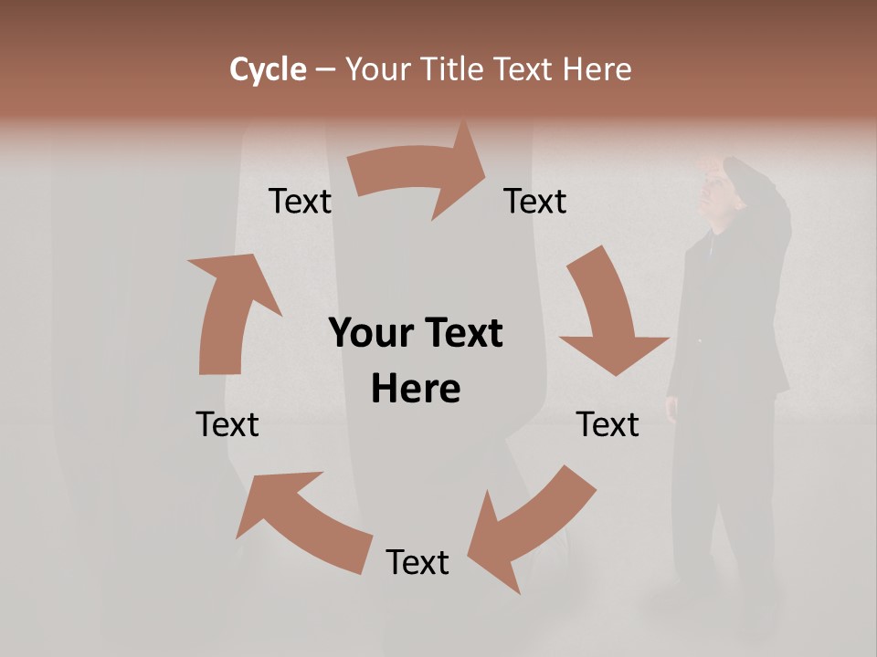 Management Powerless Competition PowerPoint Template