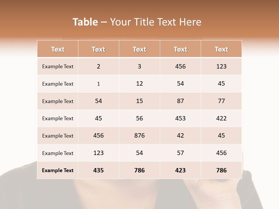 Magnifier Inspect Young PowerPoint Template