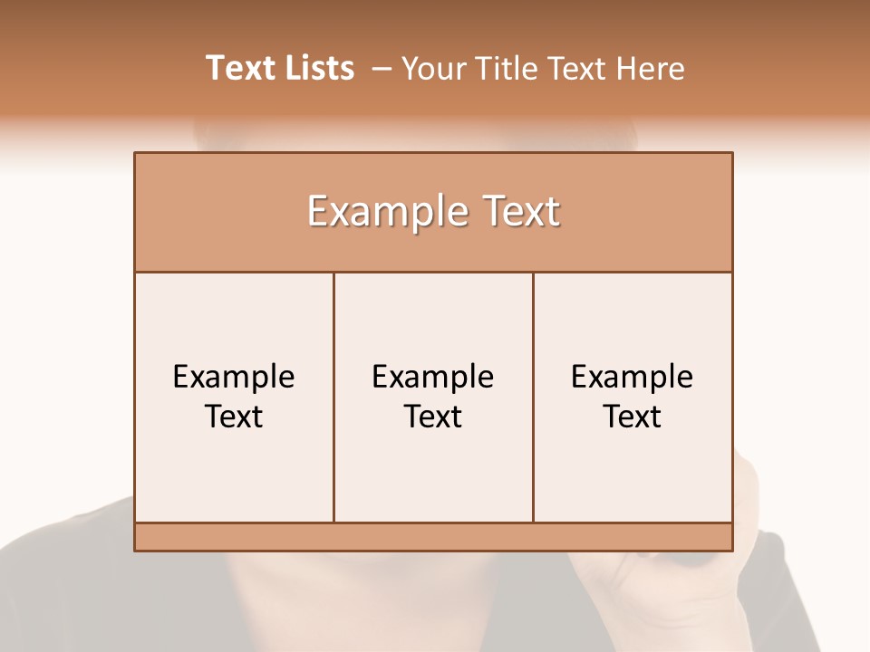 Magnifier Inspect Young PowerPoint Template