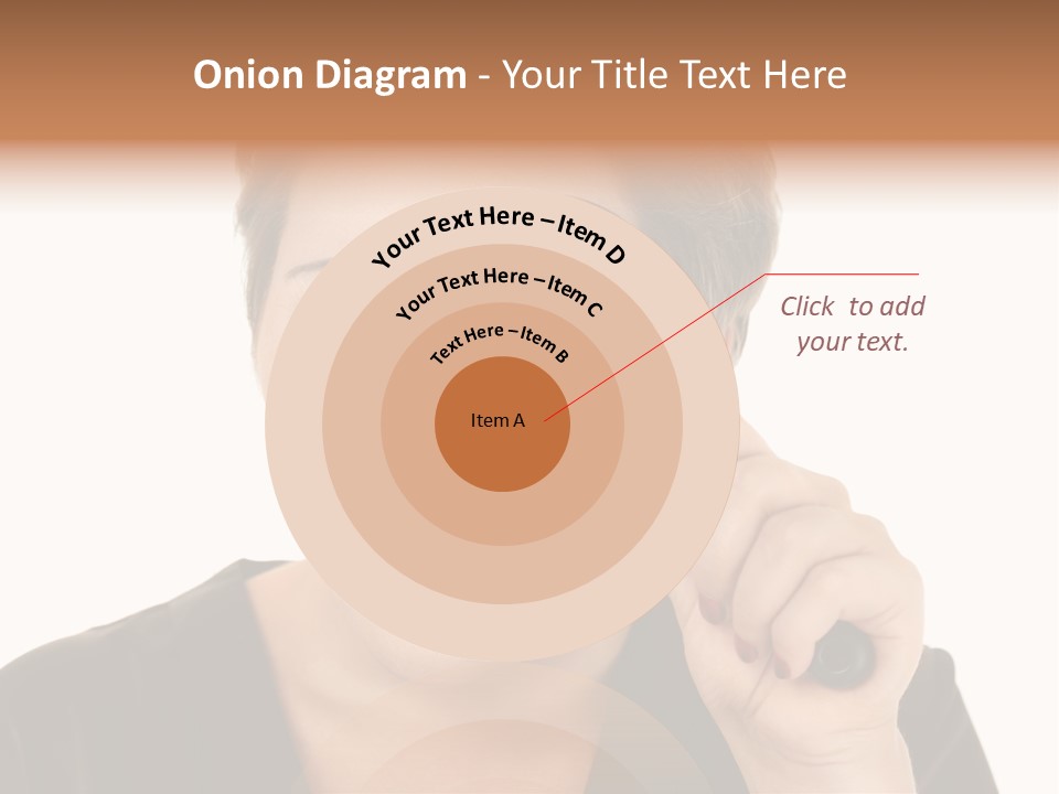 Magnifier Inspect Young PowerPoint Template