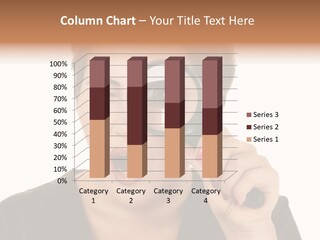 Magnifier Inspect Young PowerPoint Template