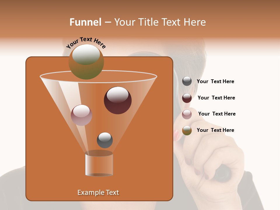 Magnifier Inspect Young PowerPoint Template