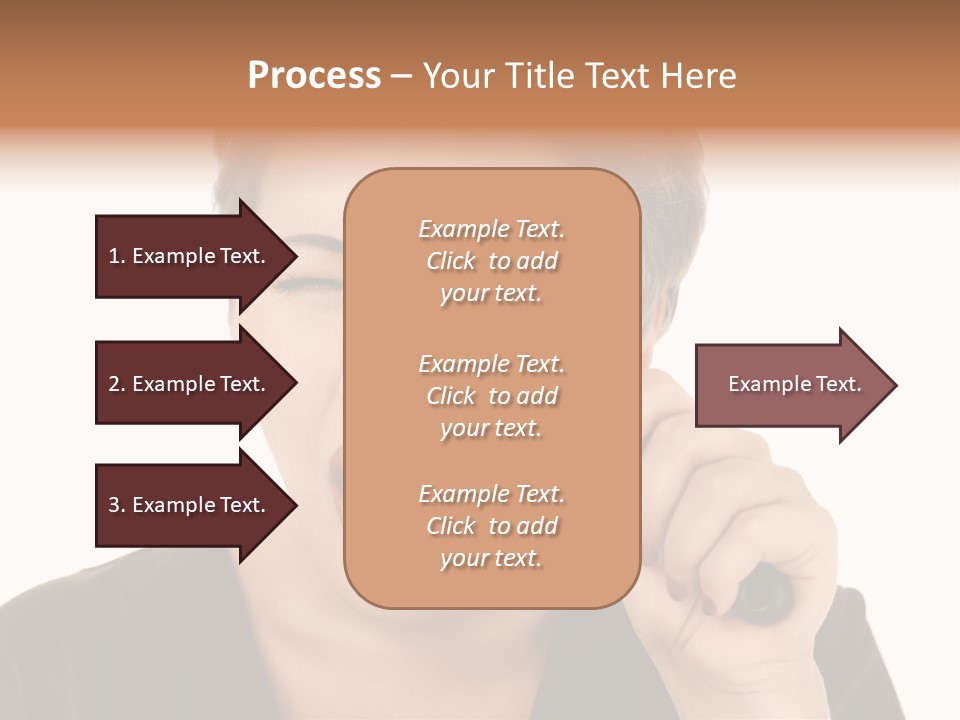Magnifier Inspect Young PowerPoint Template
