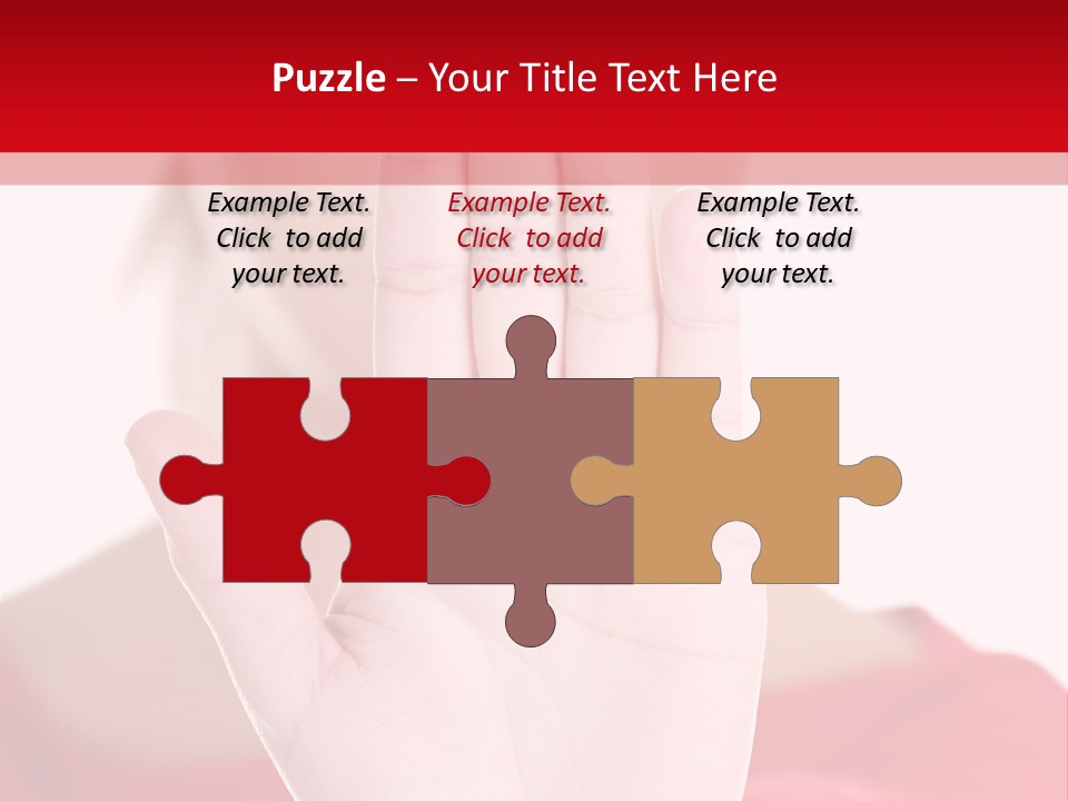 Afraid Female Abuse PowerPoint Template