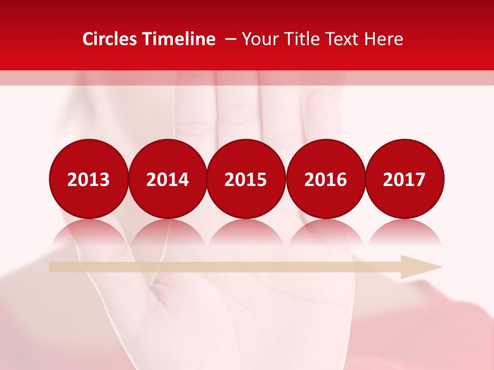 Afraid Female Abuse PowerPoint Template