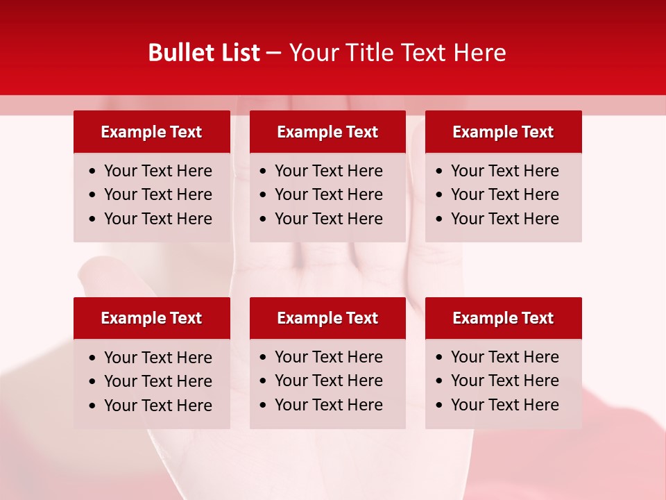 Afraid Female Abuse PowerPoint Template