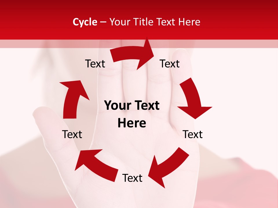 Afraid Female Abuse PowerPoint Template