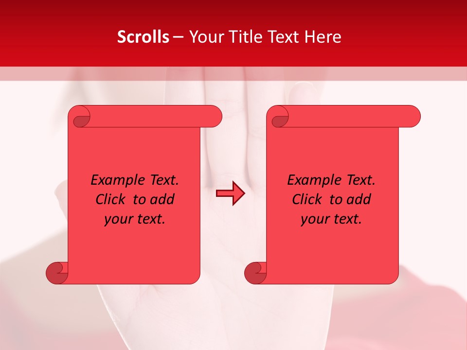 Afraid Female Abuse PowerPoint Template