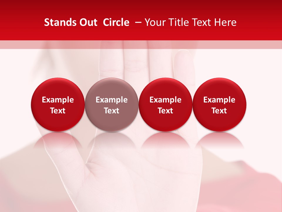 Afraid Female Abuse PowerPoint Template