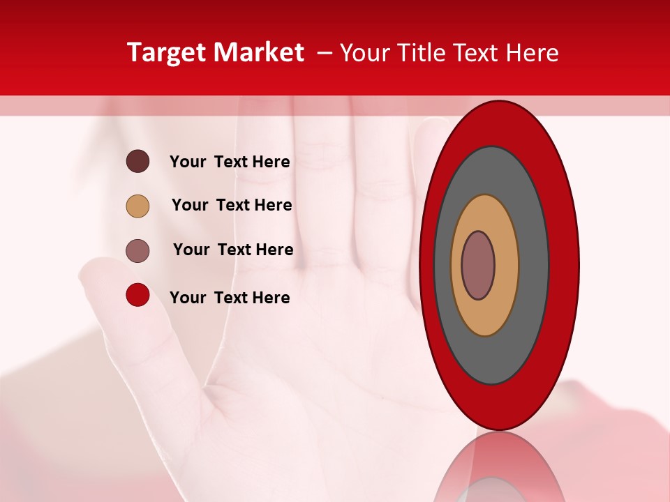 Afraid Female Abuse PowerPoint Template