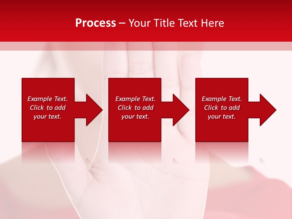 Afraid Female Abuse PowerPoint Template