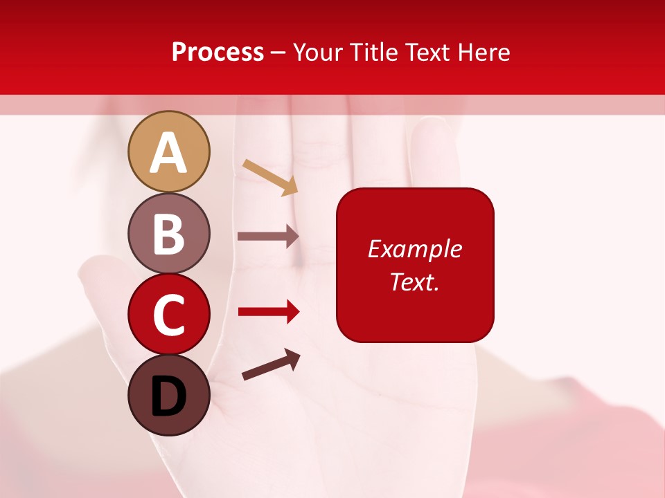 Afraid Female Abuse PowerPoint Template