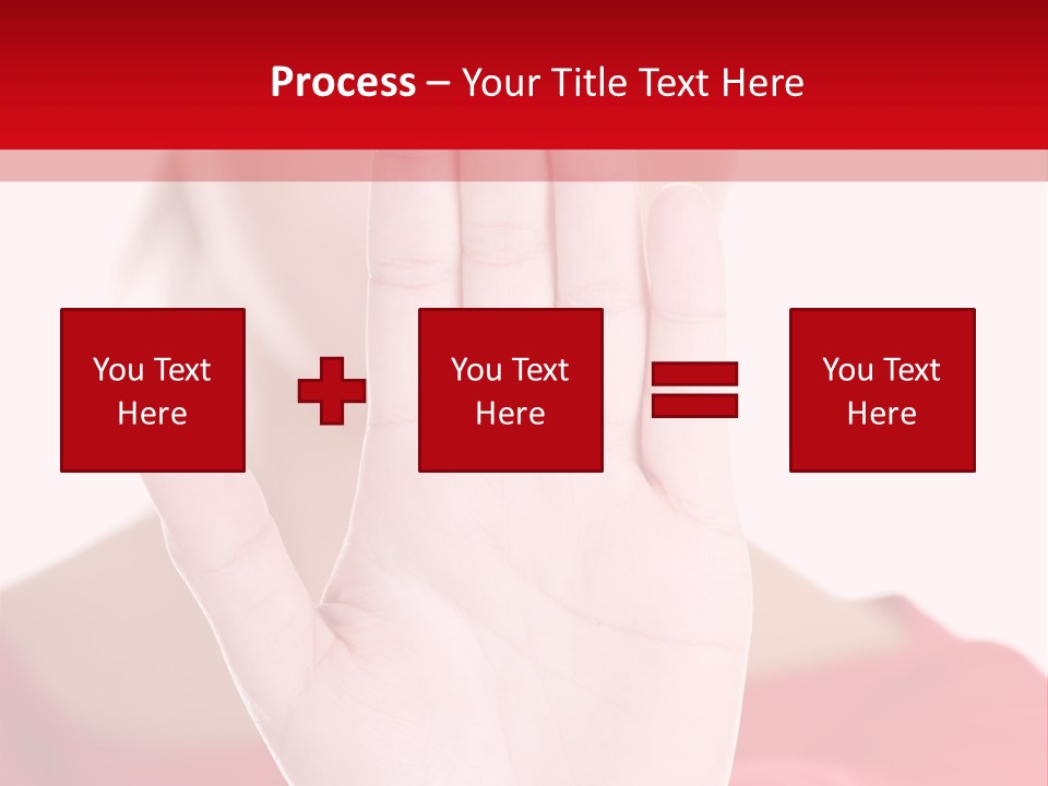 Afraid Female Abuse PowerPoint Template