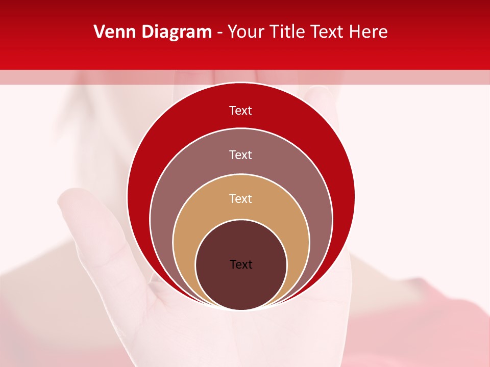 Afraid Female Abuse PowerPoint Template