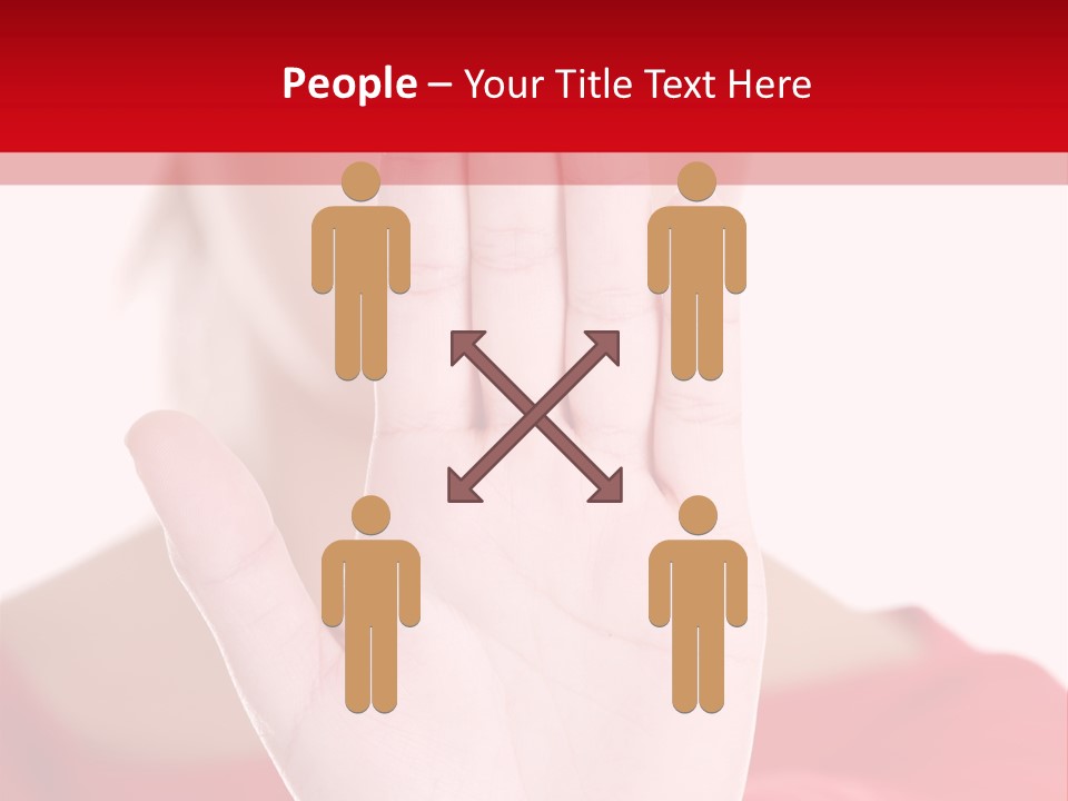 Afraid Female Abuse PowerPoint Template