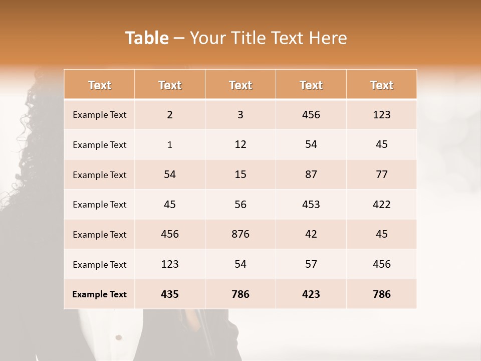 Newscaster Journalist Beautiful PowerPoint Template