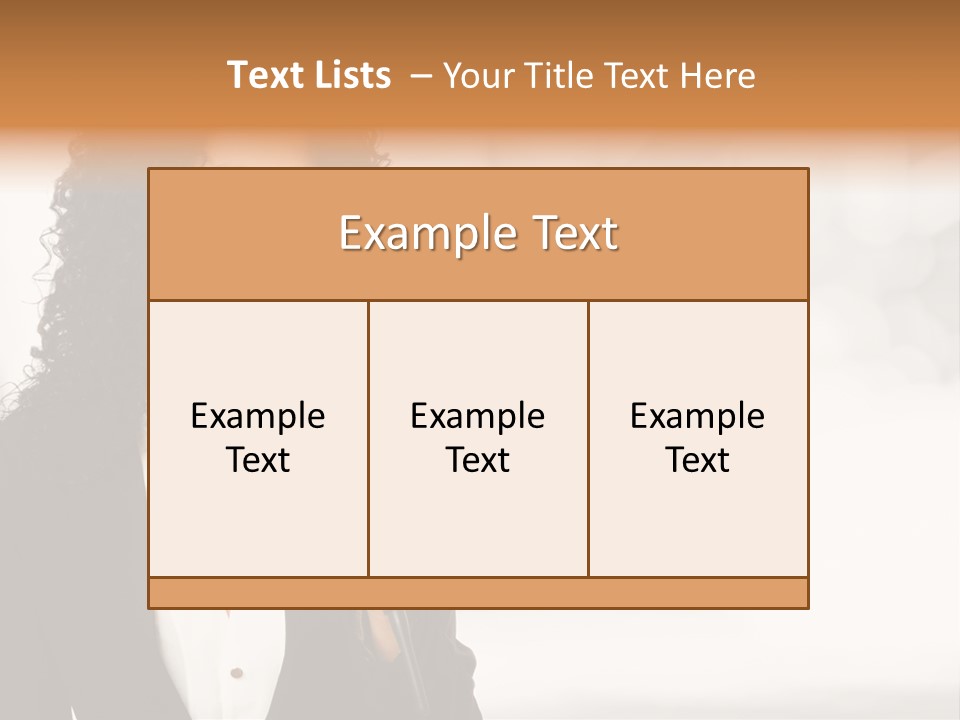 Newscaster Journalist Beautiful PowerPoint Template