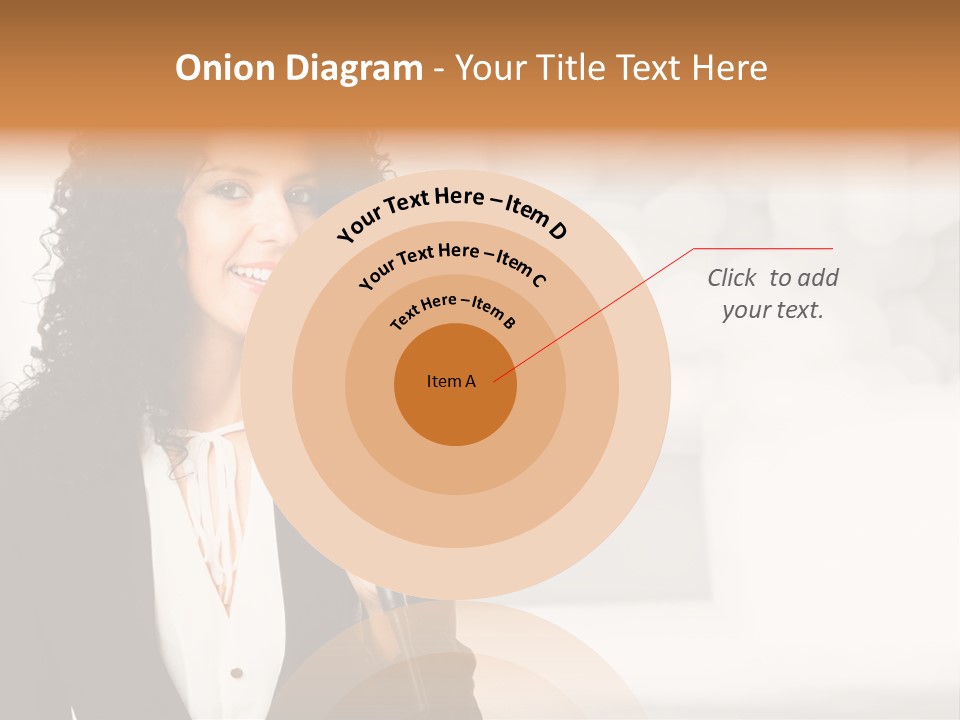 Newscaster Journalist Beautiful PowerPoint Template