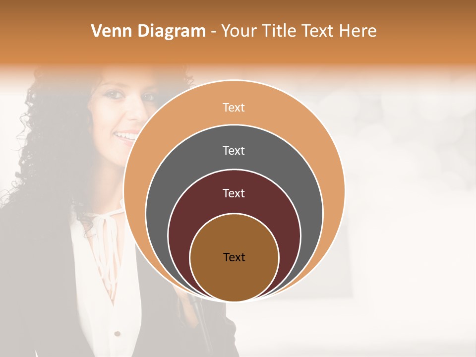 Newscaster Journalist Beautiful PowerPoint Template