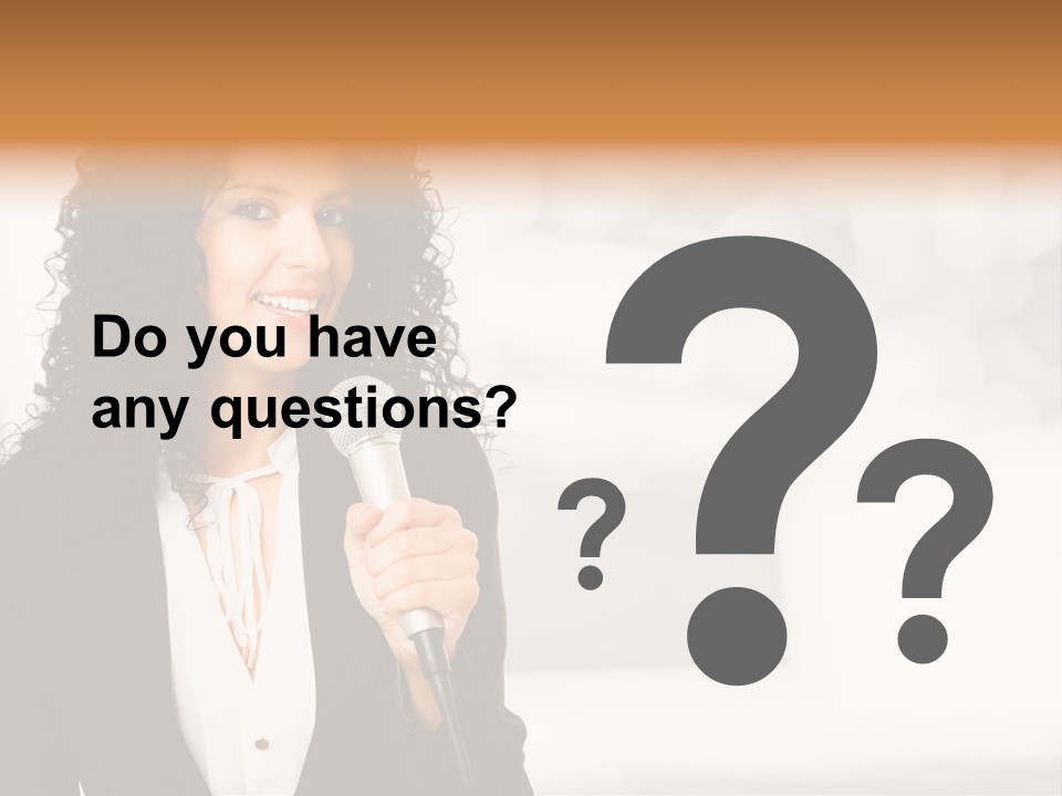 Newscaster Journalist Beautiful PowerPoint Template