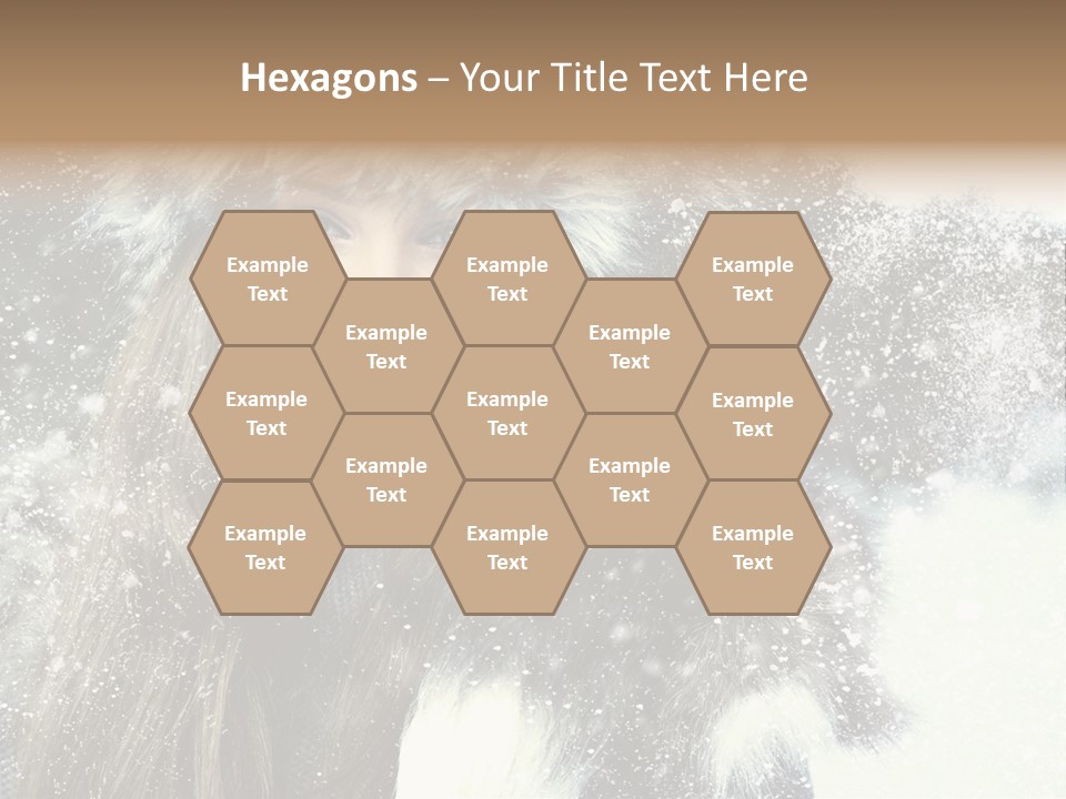 Portrait Sexy Purity PowerPoint Template