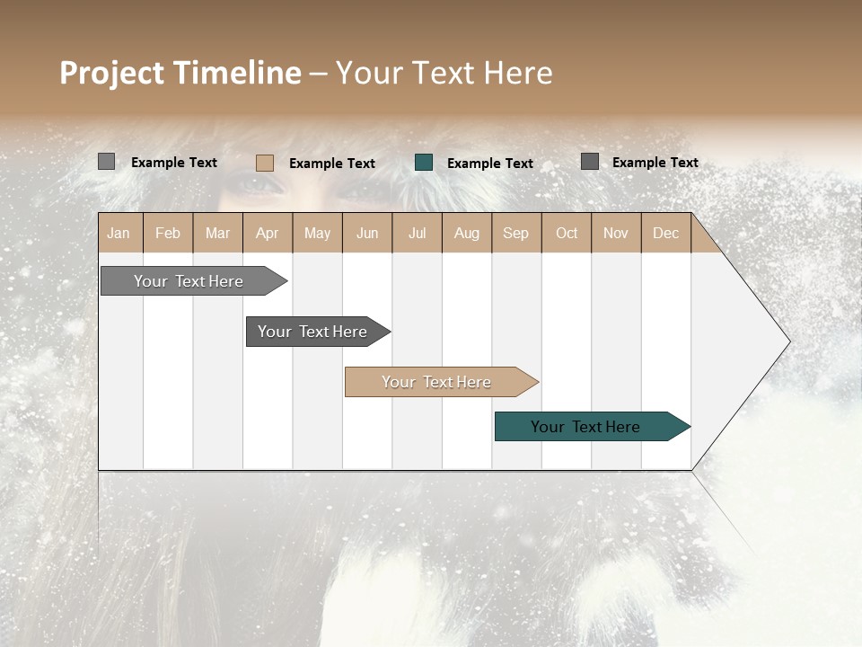 Portrait Sexy Purity PowerPoint Template