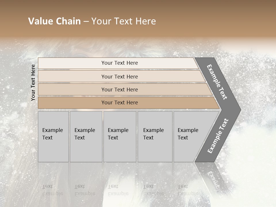 Portrait Sexy Purity PowerPoint Template
