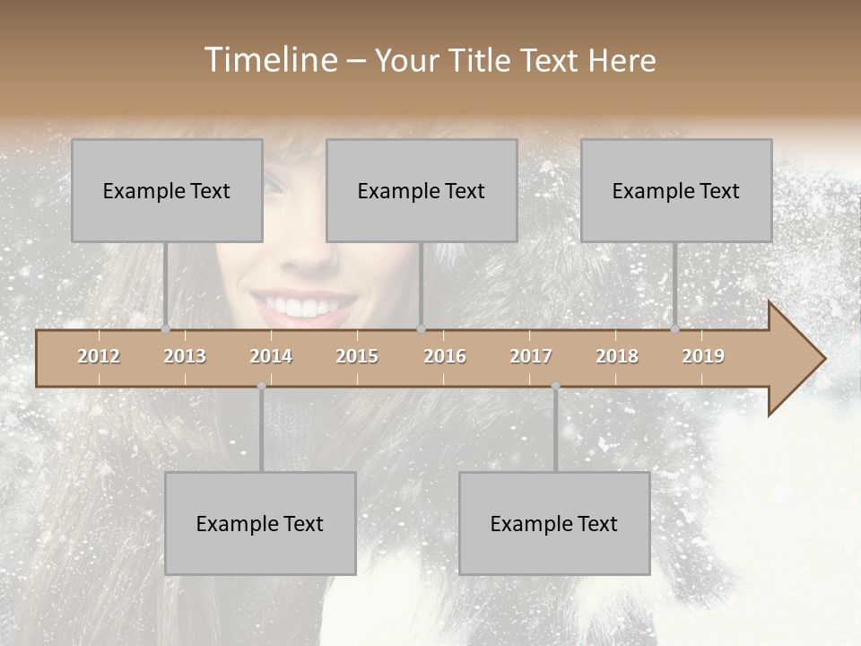 Portrait Sexy Purity PowerPoint Template
