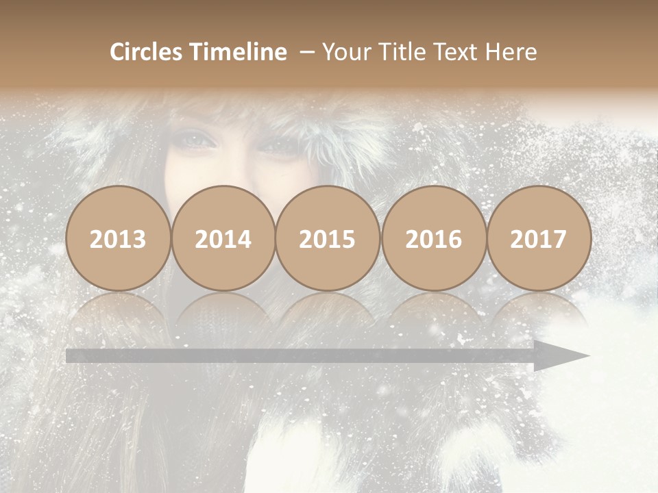 Portrait Sexy Purity PowerPoint Template