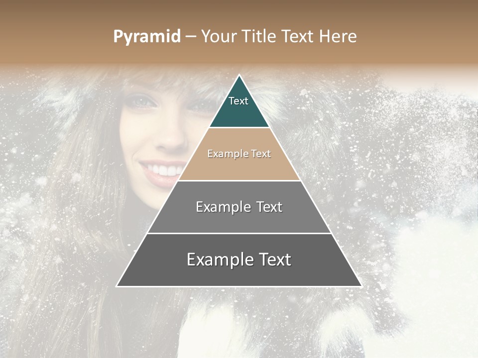 Portrait Sexy Purity PowerPoint Template