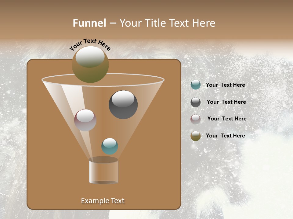 Portrait Sexy Purity PowerPoint Template
