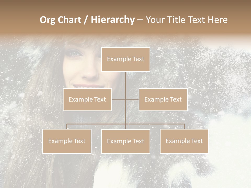 Portrait Sexy Purity PowerPoint Template