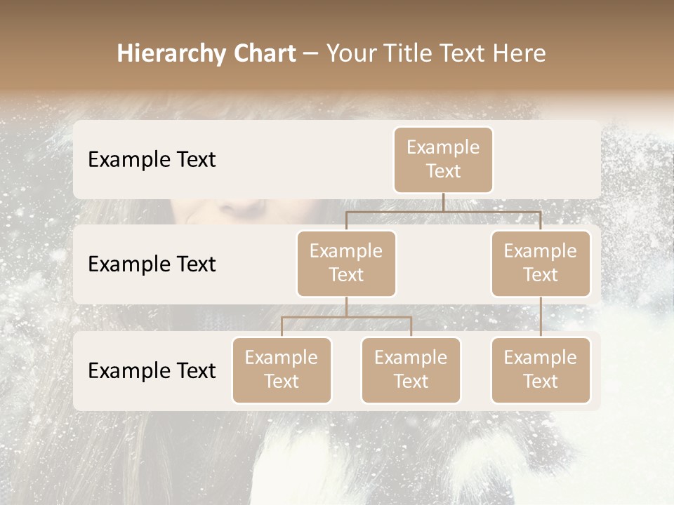 Portrait Sexy Purity PowerPoint Template