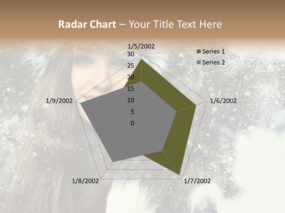 Portrait Sexy Purity PowerPoint Template