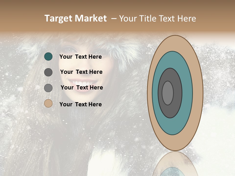 Portrait Sexy Purity PowerPoint Template