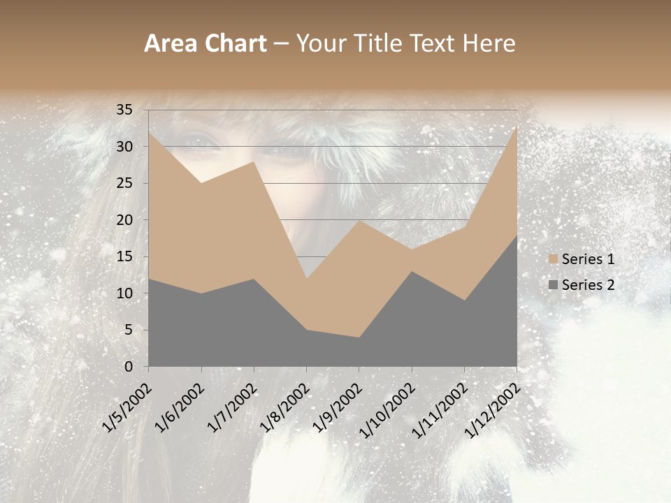 Portrait Sexy Purity PowerPoint Template