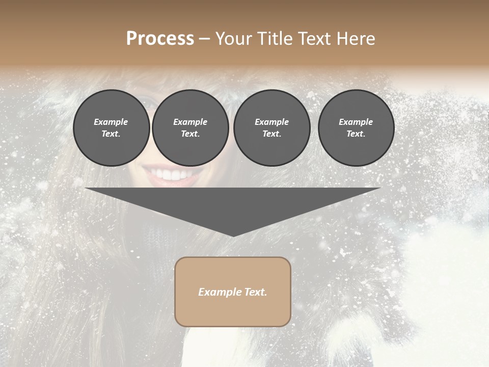 Portrait Sexy Purity PowerPoint Template